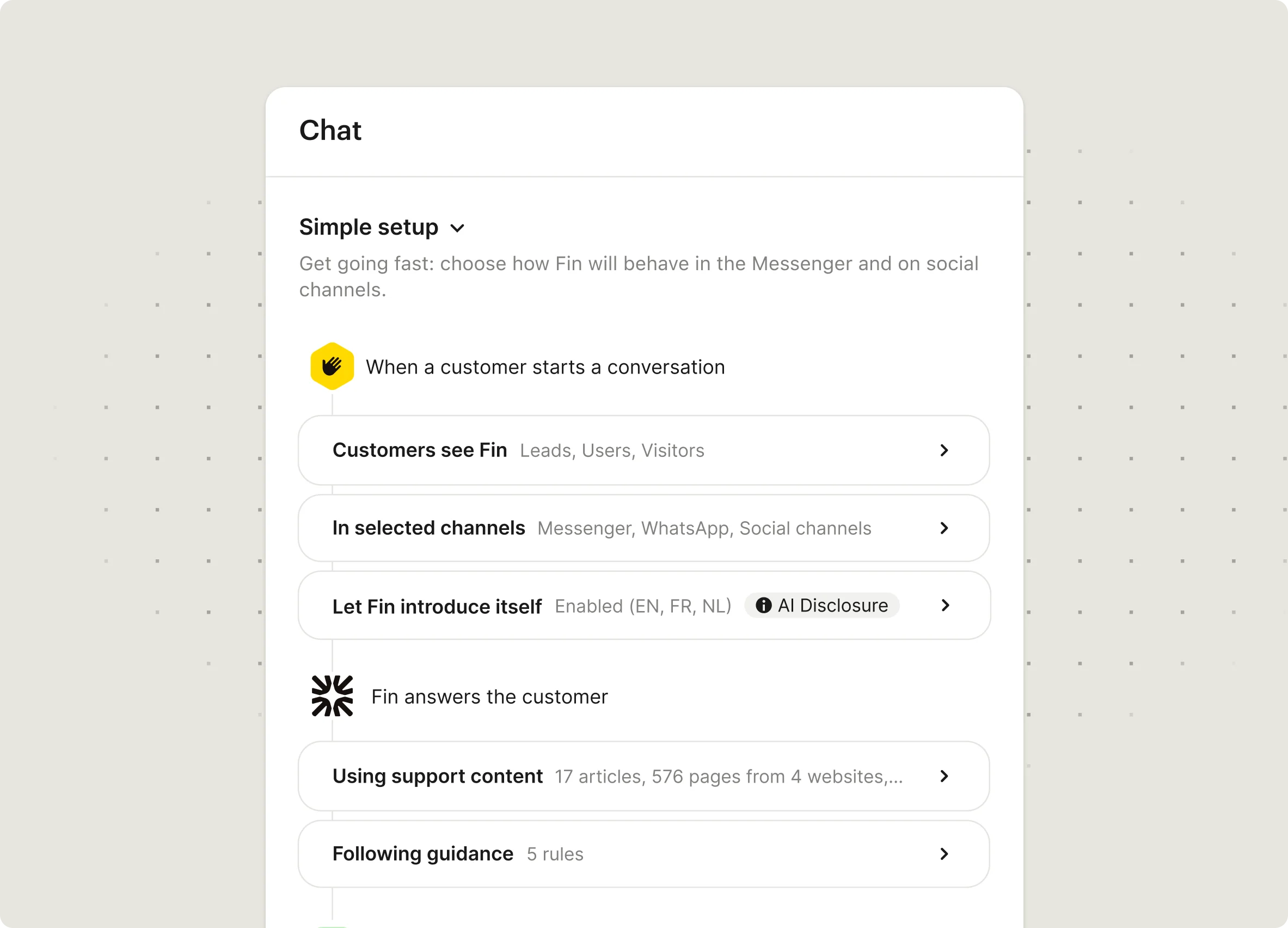 Faster setup. Immediate impact.